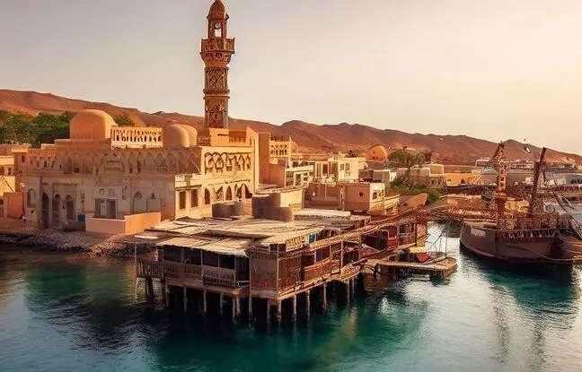 (تصاویر) بندر سیراف؛ تصویر سازی هوش مصنوعی از افسانه ای ترین بندر تاریخ ایران باستان