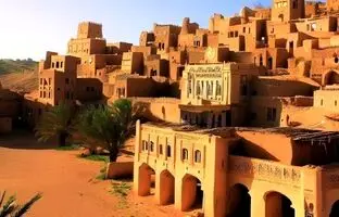 (تصاویر) وضعیت دیدنی شهر هگمتانه در زمان حکومت مادها از دید هوش مصنوعی