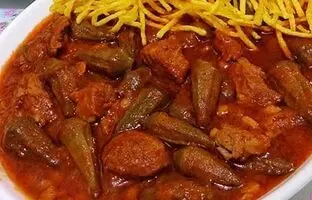 طرز تهیه خورش بامیه اصیل جنوبی با ترفندهای جنوبی
