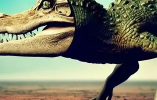 (تصاویر) پیش بینی ترسناک هوش مصنوعی از تغییر تمساح ها در 150 میلیون سال آینده