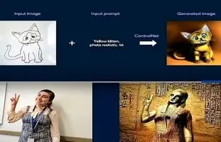 این ابزار هوش مصنوعی طرح‌های اولیه شما را به اثر هنری تبدیل می کند