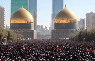 (تصاویر) پیش بینی هوش مصنوعی از راهپیمایی اربعین در سال 2523 میلادی
