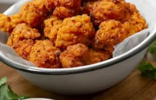 طرز تهیه قارچ سوخاری دلستر، پفکی بدون پودر سوخاری