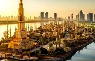 (تصاویر) پیش بینی هوش مصنوعی از وضعیت شهر اهواز در سال 1502