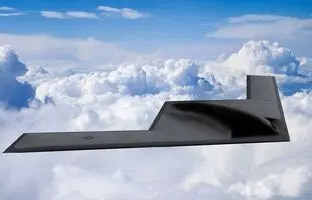 (ویدئو) انتشار نخستین ویدئو از پرواز بمب افکن جدید B-21 آمریکا به همراه دو جنگنده اف 22 رپتور