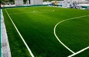 (ویدئو) خط کشی زمین فوتبال با یک ربات