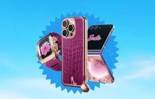 (تصاویر) رونمایی خاویار از نسخه لوکس آیفون 15 پرو، اپل واچ 9 و گلکسی زد فلیپ 5 با طرح باربی