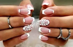 ۸ ایده‌ی جذاب برای فرنچ ناخن!