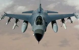 اولین جنگنده F16 به اوکراین رسید