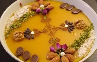 طرز تهیه کاچی زایمان خانگی