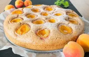 این کیک زردآلو رو بدون فر و همزن برقی درست کن!
