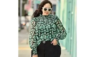 اگر شکم داری اینطوری لباس بپوش تا لاغرتر دیده بشی!