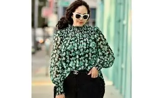 اگر شکم داری اینطوری لباس بپوش تا لاغرتر دیده بشی!