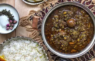 خورش تره فرنگی با گوشت! خوشمزه و منحصربه‌فرد!