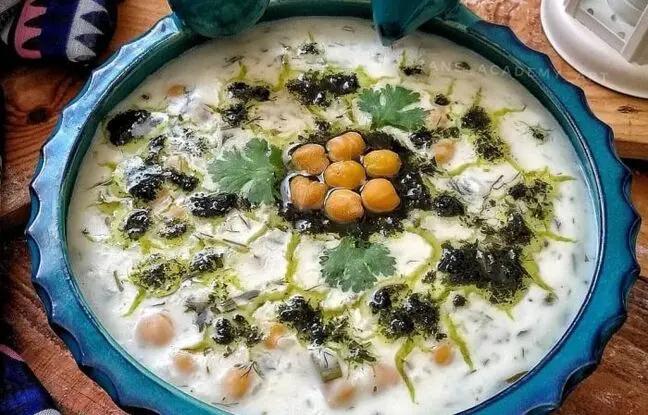 آش دوغ سرعین رو یه عصر پاییزی نوش جان کن!