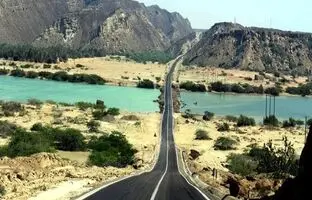 (ویدئو) شگفتی وصف ناشدنی جاده ساحلی چابهار به بریس