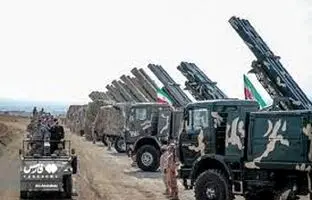 (ویدئو) حضور یگان های زرهی و موشکی سپاه ایران در مرزهای شمال غربی