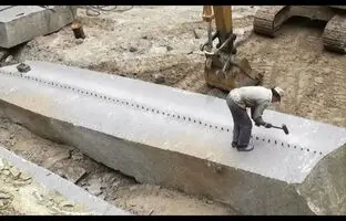 (ویدئو) برش زدن حیرت انگیز سنگ‌های مرمر میلیون دلاری توسط ماشین‌های مدرن