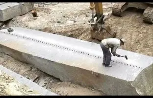 (ویدئو) برش زدن حیرت انگیز سنگ‌های مرمر میلیون دلاری توسط ماشین‌های مدرن
