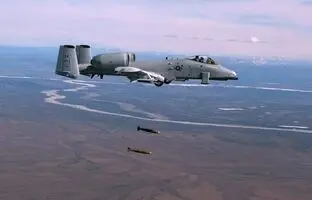 (ویدئو) تست بمب مخرب جدید GBU-38 با جنگنده A10 ارتش آمریکا