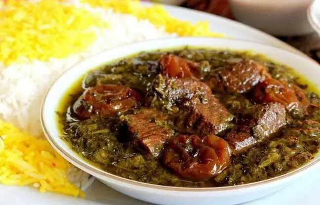 خورش آلو اسفناج رو به سبک رستورانی درست کن!