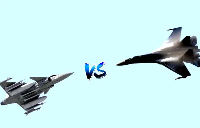 جنگنده سوئدی Gripen بهتر است یا سوخو 35 روسیه؟