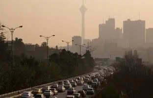 شاخص آلودگی هوای تهران در وضعیت قرمز/ وضعیت تعطیلی مدارس