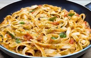 (ویدئو) این پاستای بادمجان رو تاحالا نخوردی!