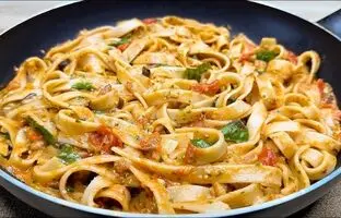 (ویدئو) این پاستای بادمجان رو تاحالا نخوردی!