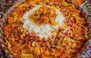 هویج پلو با مرغ رو به سبک رستورانی درست کن!