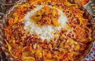 هویج پلو با مرغ رو به سبک رستورانی درست کن!