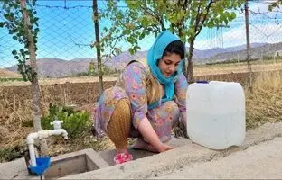 (ویدئو) پخت ماهرانه و جالب شامی مرغ توسط دختر جوان و مشهور کردستانی در روستا