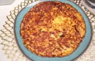 (ویدئو) لذیذترین املت سنتی اسپانیایی فقط با سه قلم مواد