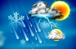 پیش بینی وضعیت آب و هوا فردا شنبه 4 آذر 1402؛ هشدار برای دو استان