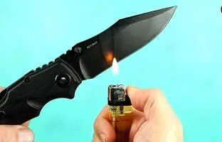 (ویدئو) 5 روش برای تیز کردن چاقو بدون نیاز به چاقو تیزکن