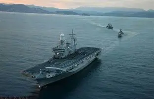 (ویدئو) تیک‌آف تماشایی جنگنده F-35 نیروی هوایی ایتالیا از روی ناو هواپیمابر