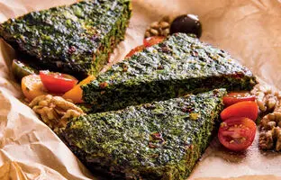 کوکو سبزی رو بدون روغن تو هواپز درست کن! سالم و رژیمی و سریع!