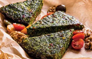 کوکو سبزی رو بدون روغن تو هواپز درست کن! سالم و رژیمی و سریع!