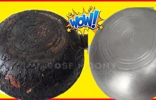(ویدئو) یک روش معجزه گر برای پاک کردن ماهیتابه سوخته با پوست تخم مرغ و خمیر دندان