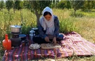 (ویدئو) غذای روستایی؛ پخت دیدنی قارچ پلو با مرغ توسط یک بانوی خوش سلیقه ایرانی