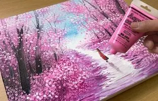 (ویدئو) آموزش نقاشی؛ حتی اگه اولین بارت باشه نقاشی می کنی این تابلو رو میتونی بکشی