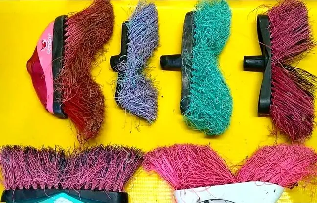 (ویدئو) جاروهای قدیمی را دور نیندازید، به این شکل دوباره از آن ها استفاده کنید