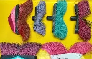 (ویدئو) جاروهای قدیمی را دور نیندازید، به این شکل دوباره از آن ها استفاده کنید