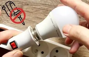 (ویدئو) یک روش ساده و سریع برای تعمیر لامپ LED بدون لحیم کاری
