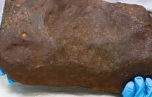 (تصاویر) سنگ بزرگ ۵۵ کیلوگرمی که از طلا ارزشمندتر از آب درآمد