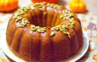 تا فصلشه این کیکو درست کن! کیک پسته تازه و کدحلوایی! یه ترکیب عالی!