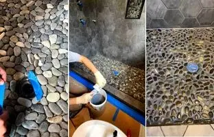 (ویدئو) ایده ای جالب برای کف حمام!
