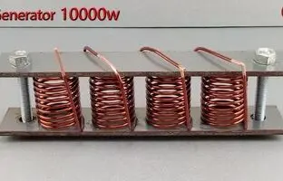 (ویدئو) چگونه می توان با چهار قطعه سیم مسی در خانه برق تولید کرد؟