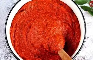 برای جلوگیری از پاشیدن رب گوجه هنگام پخت چه کنیم؟