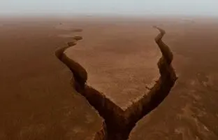 (ویدئو) دره‌ای عجیب در دل کویر لوت